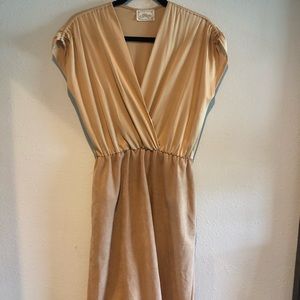 Suede dress